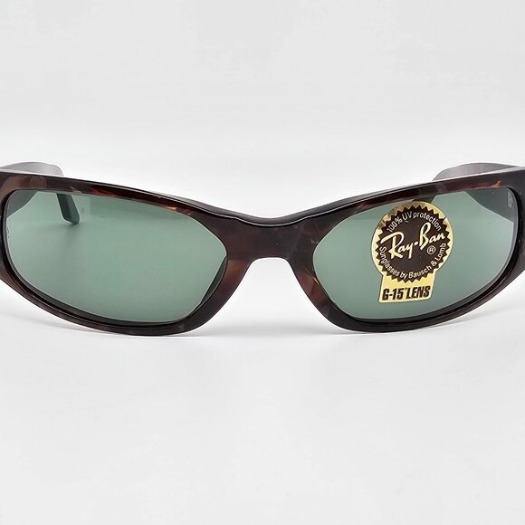 Ray-Ban B&L W1927 XWAO Tortoise Frame G-15 Green Glass Lens Cat Eye Sunglasses main image 12